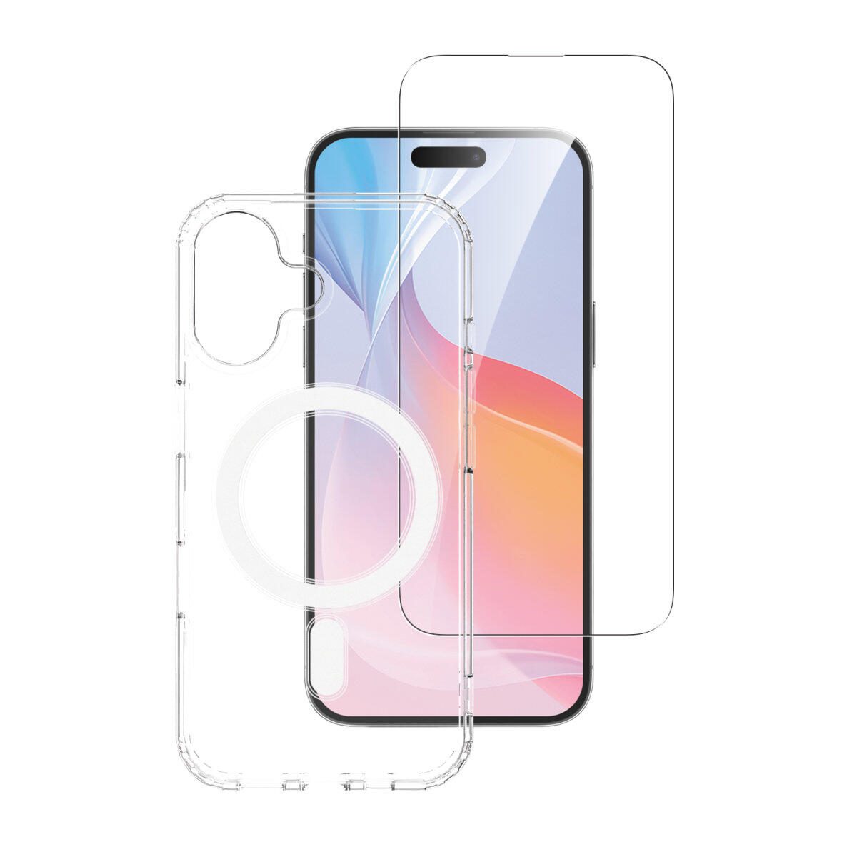 4smarts 360° Premium Protection Set für Apple iPhone 16 MagSafe-kompatibel 4smarts 360° Premium Protection Set für Apple iPhone 16 MagSafe-kompatibel